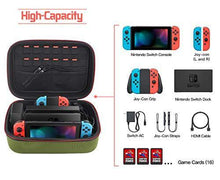 
                        
                          Cargar imagen en el visor de la galería, Carrying Case for Nintendo Switch, VORI Travel Games Storage Bag for Nintendo Switch Console &amp; Accessories, Army Green - JOY2ESpree
                        
                      
