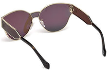 
                        
                          Load image into Gallery viewer, Balenciaga BA0096 Semi Shiny Pale Gold/Brown One Size
                        
                      