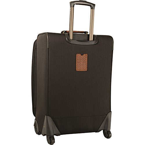 Tommy Bahama Lightweight Spinner Luggage - Expandable Suitcases for Men and Travel with Rolling Wheels, Dark Brown, 28 Inches