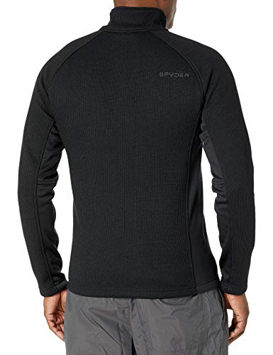 Spyder Active Sports Men's Outbound Half Zip Mid-Weight Mock Neck Sweater