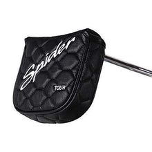 
                        
                          Load image into Gallery viewer, mytag Golf Heel Shafted Mallet Putter Headcover Strong Magnetic Closure for Taylormade Spider Tour - JOY2ESpree
                        
                      