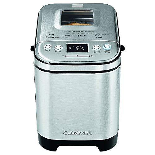 Cuisinart CBK-110 Compact Automatic Bread Maker, Silver + 1 Year Extended Warranty - JOY2ESpree