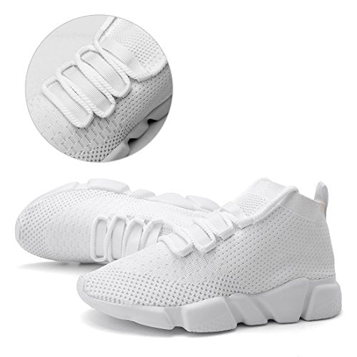Mevlzz Mens Casual Athletic Sneakers Knit Running Shoes Tennis Shoe for Men Walking Baseball Jogging
