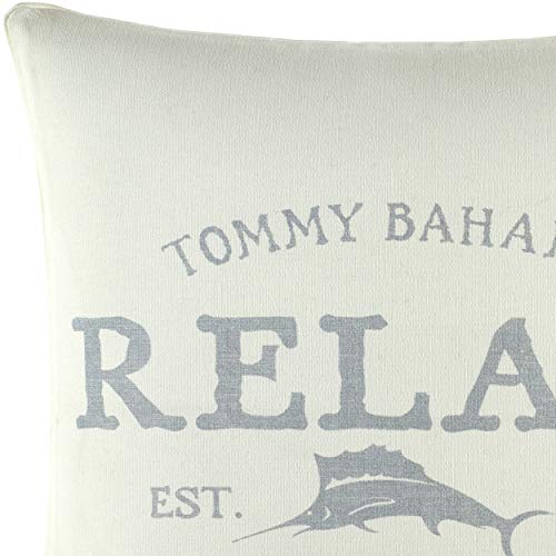 Tommy Bahama Relax Throw Pillow, 18x18, Grey