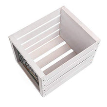 
                        
                          Muat gambar ke penampil Galeri, Chalkboard Vinyl Record Storage Crate (Snow White) - JOY2ESpree
                        
                      