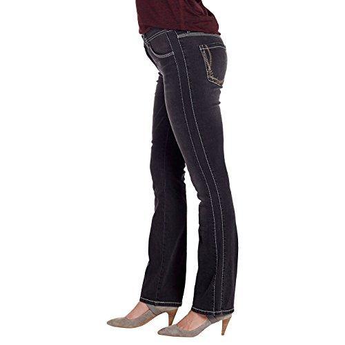 Jag Jeans Women's Bianca Boot Jean in Platinum Denim-Grey-dup