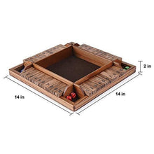 
                        
                          Muat gambar ke penampil Galeri, ROPODA 14 Inches 4-Way Shut The Box Dice Board Game (2-4 Players) - JOY2ESpree
                        
                      