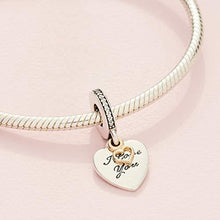 
                        
                          將圖片載入圖庫檢視器 Pandora Jewelry I Love You Forever Heart Dangle Cubic Zirconia Charm in Sterling Silver and 14K Yellow Gold - JOY2ESpree
                        
                      