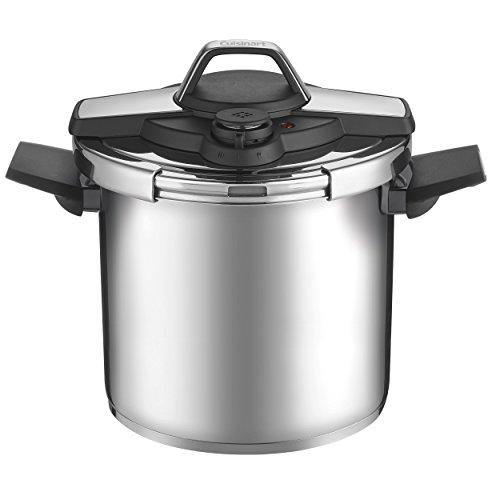 Cuisinart Professional Collection Stainless Pressure cooker, Medium, Silver - JOY2ESpree
