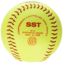 
                        
                          Load image into Gallery viewer, Wilson Sporting Goods A9106 ASA Series Softball (12-Pack), 12-Inch, Optic Yellow (WTA9106BASA-LOW) - JOY2ESpree
                        
                      