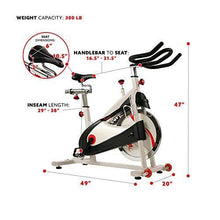 
                        
                          將圖片載入圖庫檢視器 Sunny Health &amp; Fitness Premium Indoor Cycling Exercise Bike with Clip-In Pedals - SF-B1509/C - JOY2ESpree
                        
                      