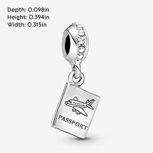 
                        
                          Muat gambar ke penampil Galeri, Pandora Jewelry Passport Travel Dangle Cubic Zirconia Charm in Sterling Silver - JOY2ESpree
                        
                      