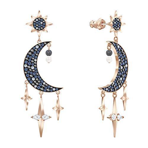 SWAROVSKI Women's Symbolic Pierced Earrings, Multi-colored, Mixed metal finish - JOY2ESpree
