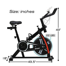 
                        
                          將圖片載入圖庫檢視器 HCB Exercise Bike Indoor Cycling Bike Stationary Bike with Adjustable Seat and Resistance, Comfortable Seat Cushion Cycle Bike for Home Cardio Workout - JOY2ESpree
                        
                      