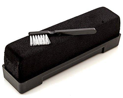 Record Cleaning Velvet Brush - with Anti Static Solution Fluid and Stylus Cleaner by Record-Happy. - JOY2ESpree