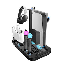
                        
                          Load image into Gallery viewer, UeeVii PS5 Stand Station for PS5 Console/Digital Edition/UHD - JOY2ESpree
                        
                      