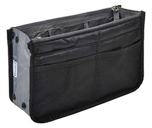 
                        
                          Load image into Gallery viewer, Vercord Purse Organizer Insert for Handbags Bag Organizers Inside Tote Pocketbook Women Nurse Nylon 13 Pockets Black Medium
                        
                      
