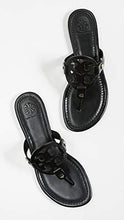 
                        
                          將圖片載入圖庫檢視器 Tory Burch Women's Miller Leather Laser Cut T-Strap Thong Sandal - JOY2ESpree
                        
                      