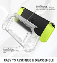 
                        
                          將圖片載入圖庫檢視器 Mumba Dockable Case Compatible for Nintendo Switch, [Blade Series] TPU Grip Protective Cover Case with Ergonomic Design and Comfort Grip (Clear) - JOY2ESpree
                        
                      