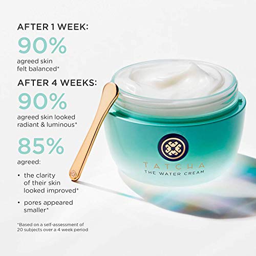 Tatcha The Water Cream: Oil-Free, Optimal Hydration Moisturizer For Pure Poreless Skin - 50 ml | 1.7 oz