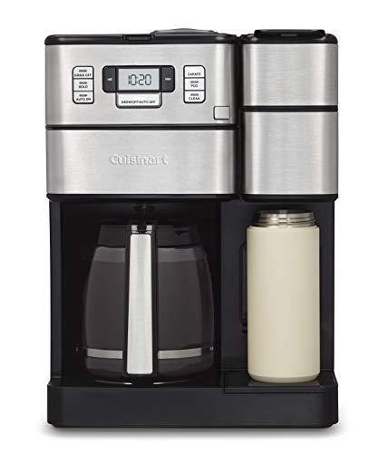 Cuisinart SS-GB1 Coffee Center Grind & Brew Plus Silver, 10.75"(L) x 11.73"(W) x 15.93"(H) - JOY2ESpree