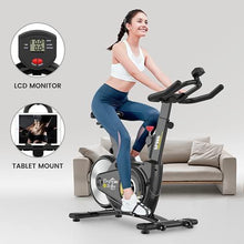 
                        
                          Cargar imagen en el visor de la galería, L NOW Exercise Bike Indoor Cycling Bike Belt Drive Stationary Bike - JOY2ESpree
                        
                      