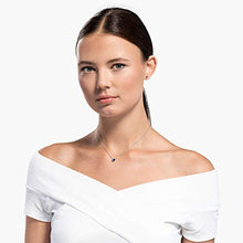 
                        
                          Cargar imagen en el visor de la galería, Swarovski Women's 125th Anniversary Attract Round Crystal Necklace and Pierced Earring Jewelry Set, Blue Crystals with Rhodium Plated Metal - JOY2ESpree
                        
                      