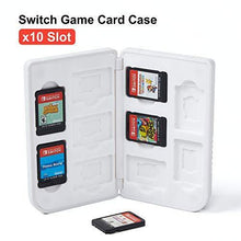 
                        
                          Cargar imagen en el visor de la galería, LeyuSmart Game Card Case for Nintendo Switch Games,10 Slot Card &amp; MircoSD Card Storage Holder, Small Size Slim and Portable (White) - JOY2ESpree
                        
                      