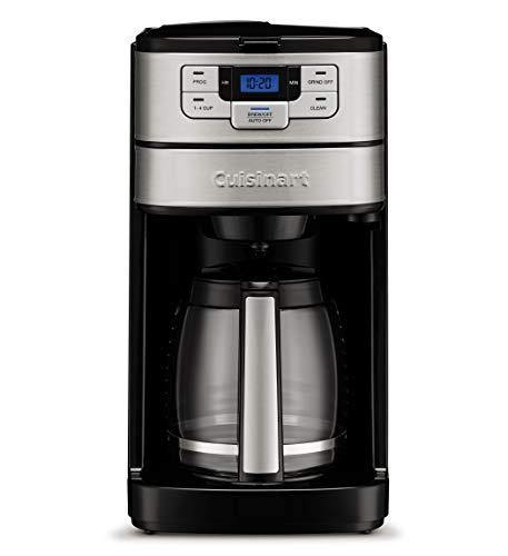 Cuisinart DGB-400 Automatic Grind & Brew 12-Cup Coffeemaker, Black/Silver - JOY2ESpree