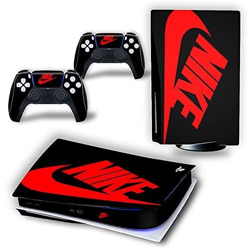 PS5 Console and Controller Skin Vinyl Sticker Decal Cover for PlayStation 5 Console and Controllers, Disk Edition - Black Shoebox - JOY2ESpree