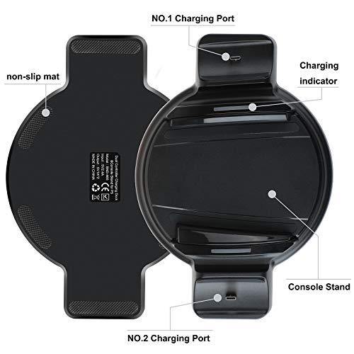 Vertical Stand for PS5 Console and PlayStation 5 Digital Edition, Charger for PS5 Dualsense Wireless Controller，PS5 Base - JOY2ESpree