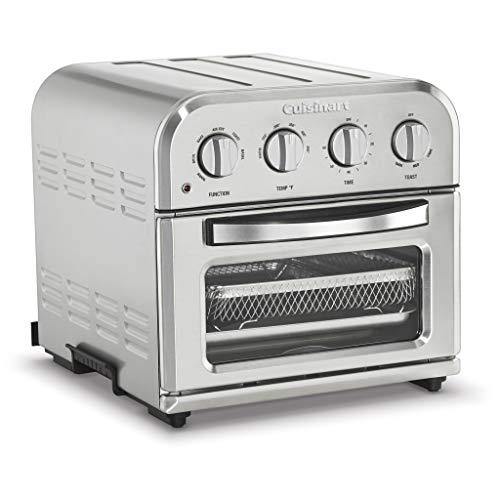 Cuisinart TOA-28 Compact Toaster Oven Airfryer, Silver - JOY2ESpree