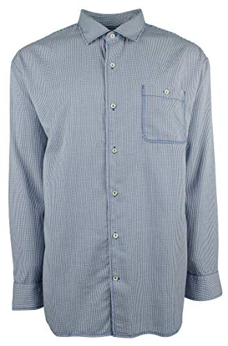 Tommy Bahama Men's Big & Tall Long Sleeve Twill Check Shirt