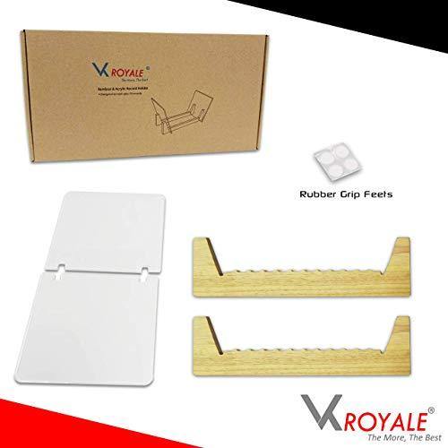 VK Royale - Vinyl Records Storage Holder Display Stand - JOY2ESpree