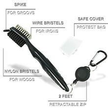
                        
                          Muat gambar ke penampil Galeri, Perfshot Microfiber Waffle-Weave Golf Towel with Golf Club Brush Groove Cleaner and Foldable Divot Repair Tool with Magnetic Ball Marker Set 16" 24" - JOY2ESpree
                        
                      