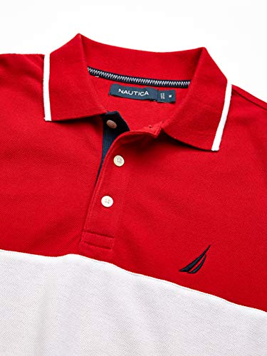 Nautica Men's Short Sleeve Cotton Polo T-Shirt - JOY2ESpree