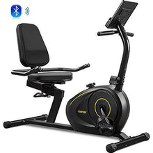 
                        
                          將圖片載入圖庫檢視器 Merax Indoor Recumbent Exercise Bike Stationary Cycling Bike with Bluetooth, 8Level Magnetic Resistance, Adjustable Saddle - JOY2ESpree
                        
                      