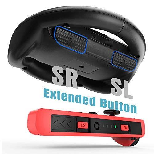 Case Accessories Kit Compatible with Nintendo Switch 12 in 1 Switch Carry Case PlayStand Grip Steering Wheel - JOY2ESpree