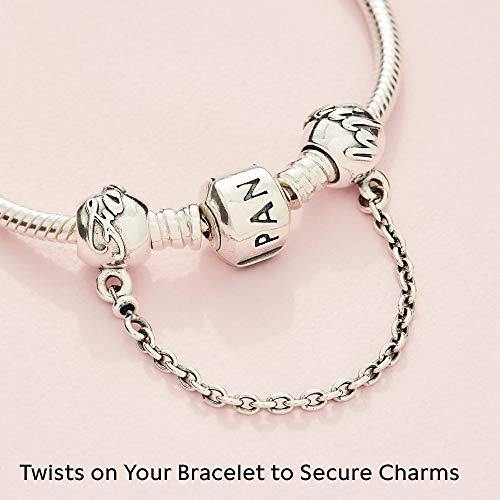 Pandora Jewelry Family Forever Safety Chain Sterling Silver Charm - JOY2ESpree
