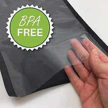 
                        
                          將圖片載入圖庫檢視器 8" X 12" Zipper Quart Bags - Black Back Clear Front - 50 count - JOY2ESpree
                        
                      