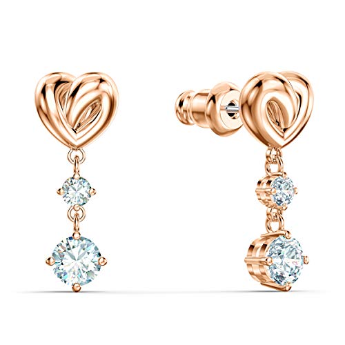 SWAROVSKI Women's Lifelong Heart Jewelry Collection, Clear Crystals - JOY2ESpree