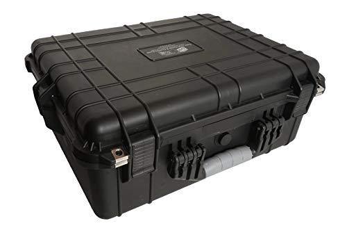 Case Club Pre-Cut Waterproof Hard Case - Fits PlayStation 5 (PS5) with Headset, Two Controllers, Games, Stand, & Cords - JOY2ESpree