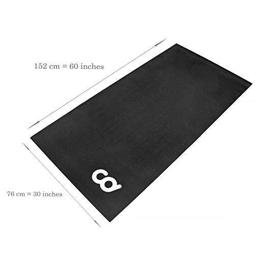 Bike Bicycle Trainer Floor Mat -30" x 60" (High Density) - for Indoor Cycles - JOY2ESpree