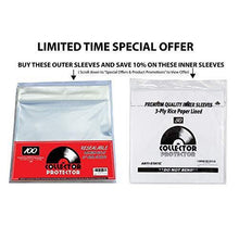 
                        
                          Muat gambar ke penampil Galeri, Collector Protector Vinyl Record Sleeves for Your 12” Record Covers - JOY2ESpree
                        
                      