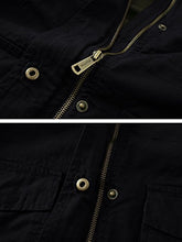 
                        
                          Load image into Gallery viewer, WenVen Women's Military Anorak Jacket Hoodie Lightweight Cotton Casual Coat - JOY2ESpree
                        
                      