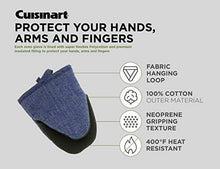 
                        
                          Muat gambar ke penampil Galeri, Cuisinart Chambray Neoprene Mini Oven Mitts, 2 Pack – Heat Resistant to 400 F . - JOY2ESpree
                        
                      