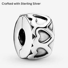 
                        
                          Muat gambar ke penampil Galeri, Pandora Jewelry Row of Hearts Sterling Silver Charm - JOY2ESpree
                        
                      