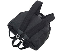 
                        
                          Muat gambar ke penampil Galeri, Gucci Unisex Two Front Pockets Black GG Nylon Medium Backpack 510343 1000
                        
                      
