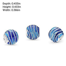 
                        
                          Muat gambar ke penampil Galeri, Pandora Jewelry Blue Swirls Sterling Silver Charm - JOY2ESpree
                        
                      