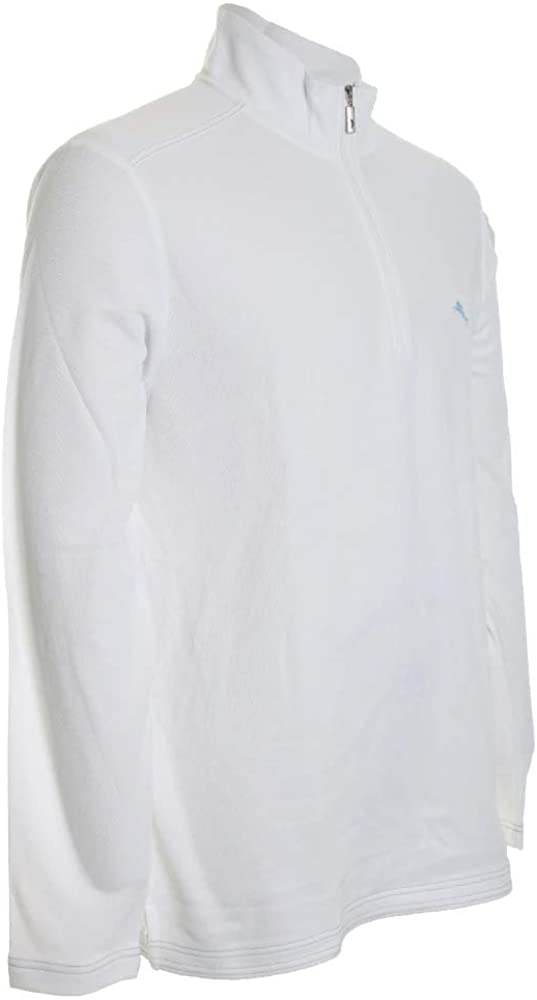Tommy Bahama Long Sleeve Emfielder Half Zip Polo Shirt